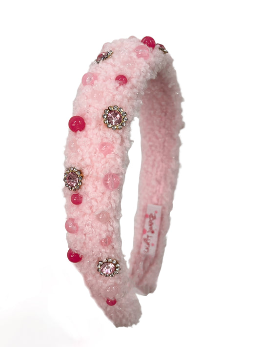 Sherpa Pearl & Jewel Headband
