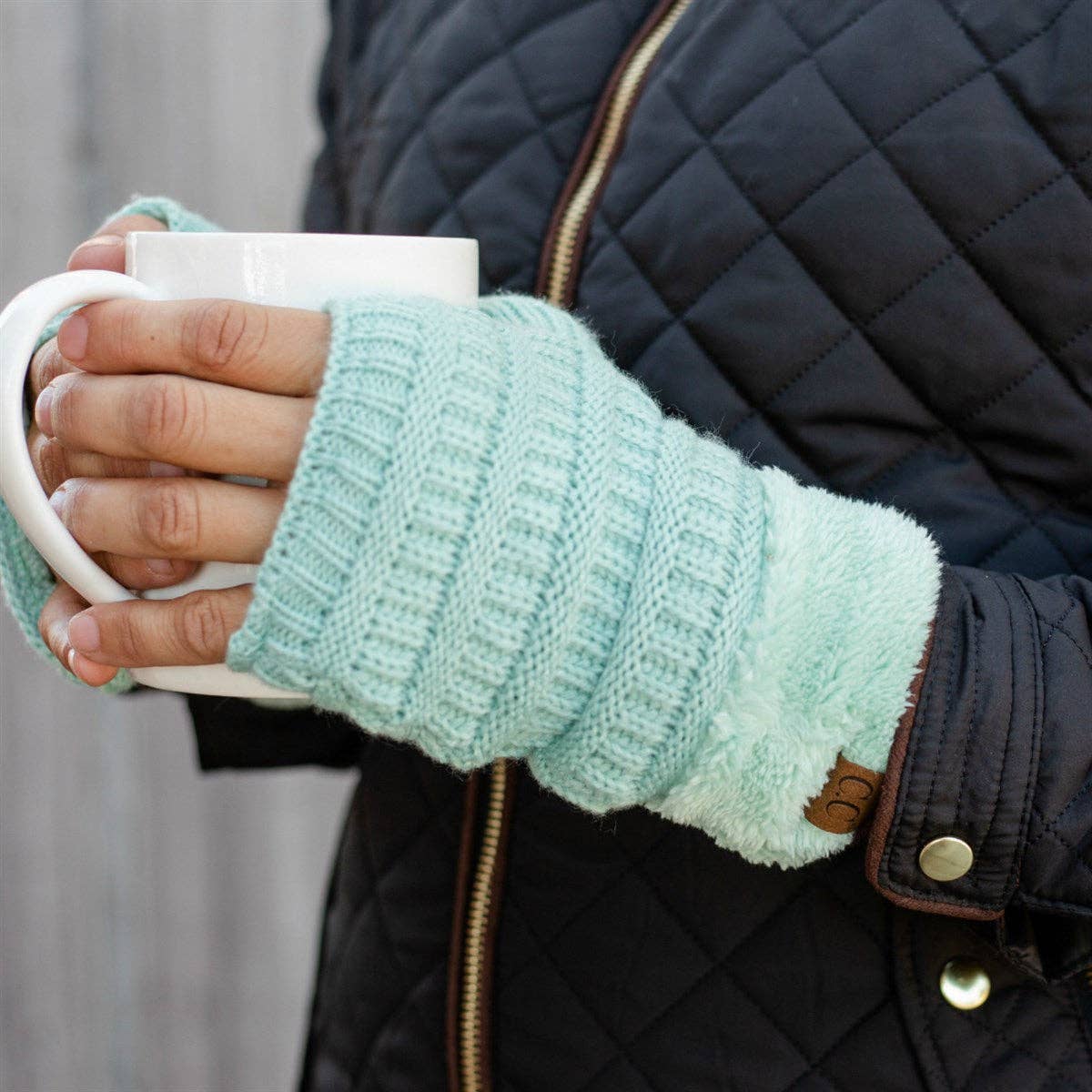 CC Fingerless Gloves ( FLG-25 )