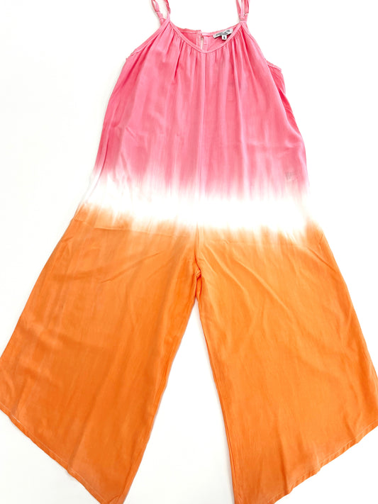 Cove Romper - Dip Dye Orange