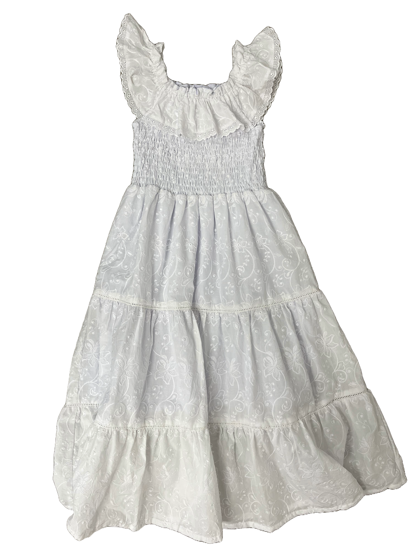 Florenza Dress - White