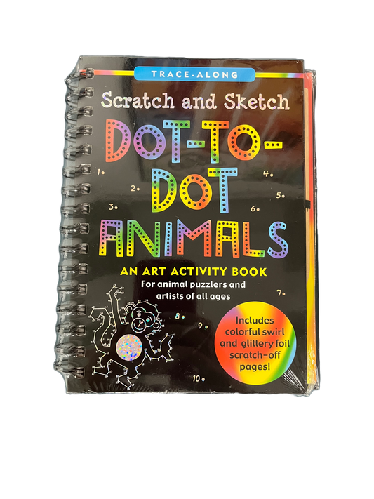 Dot-to-Dot Animals Scratch and Sketch