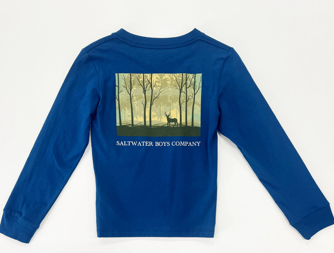 Deer LS Graphic Tee