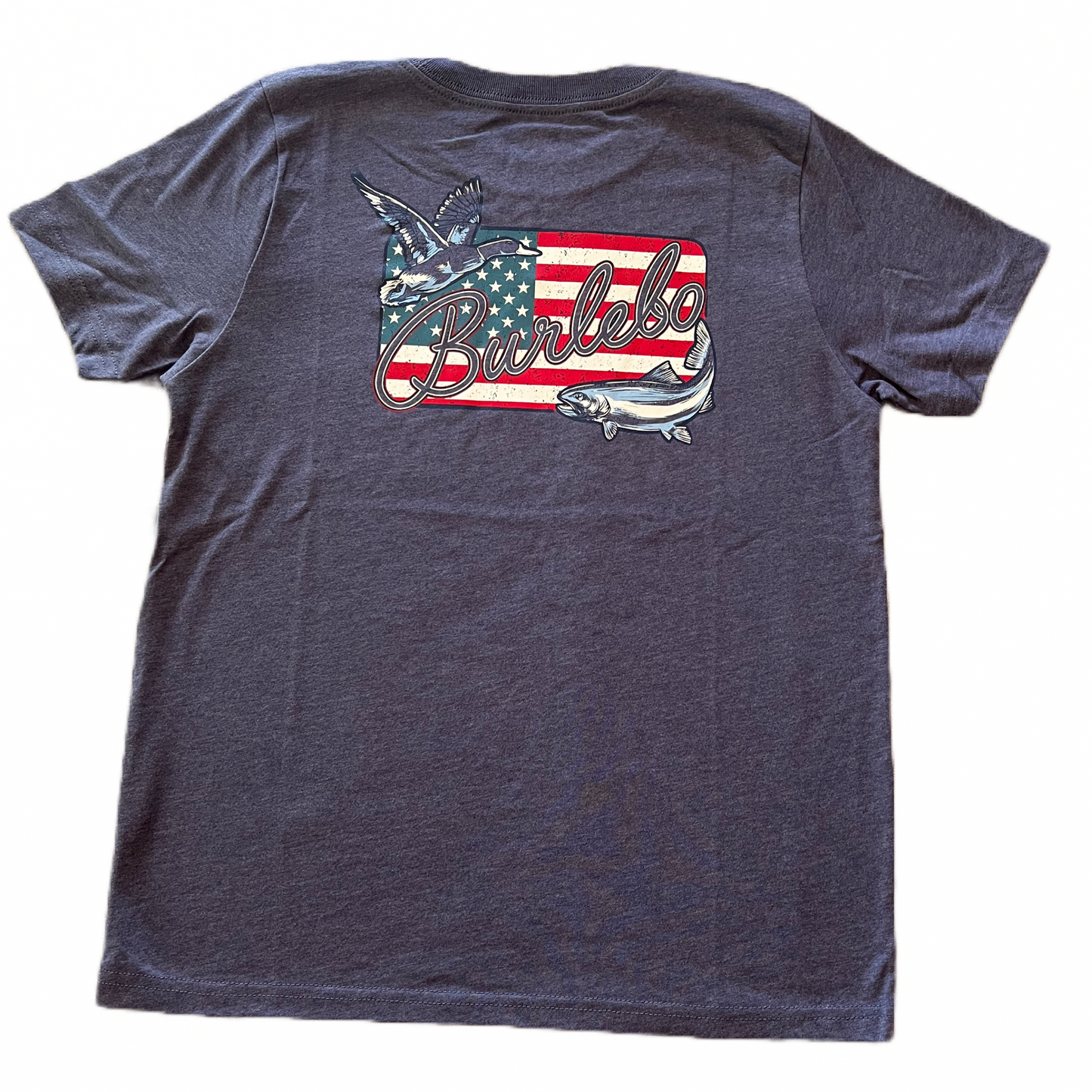 Youth American Flag Patch Tee