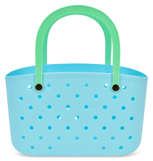 Blue Charm Tote Bag