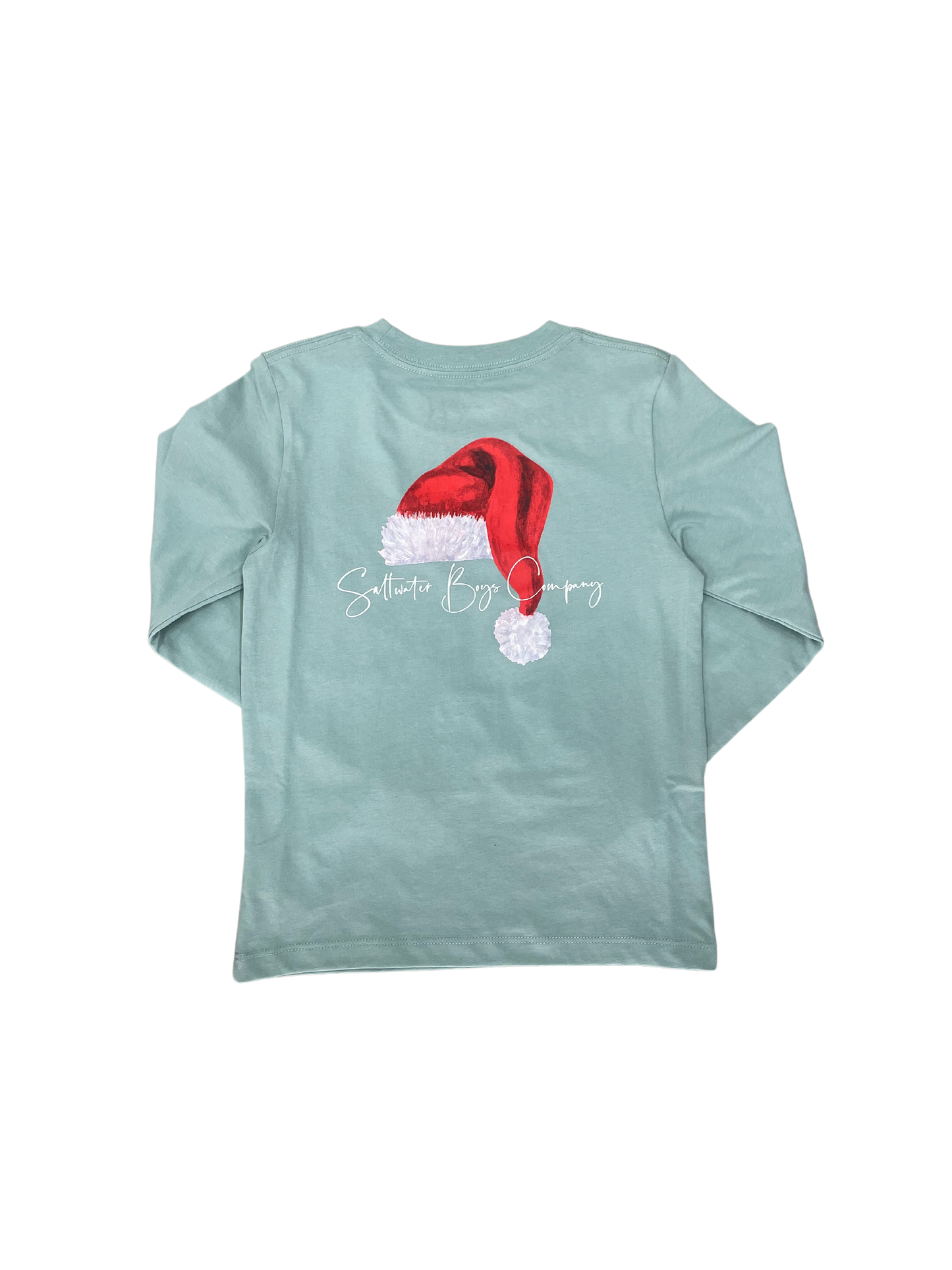 LS Santa's Hat Graphic Tee