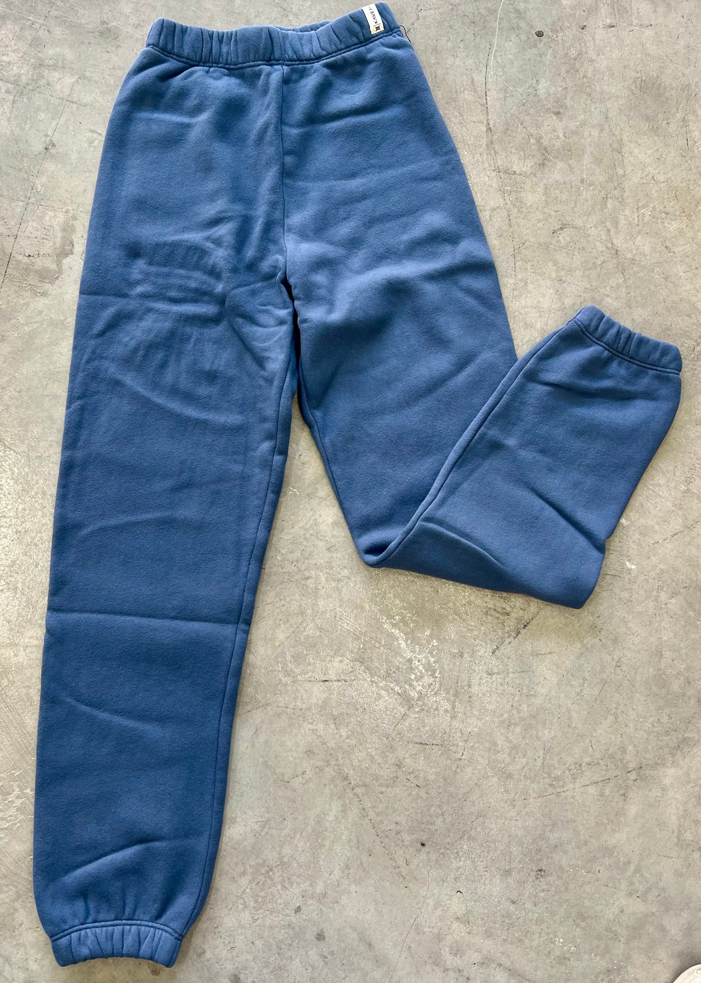 Cotton Fleece Shirred Sweatpants