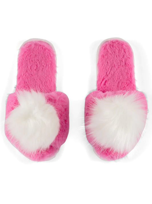 Amor Slippers- Magenta