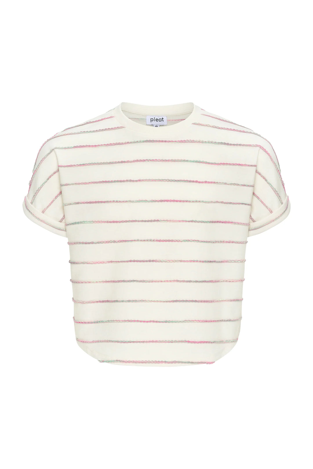 Fran Green &amp; Pink Stripe Top