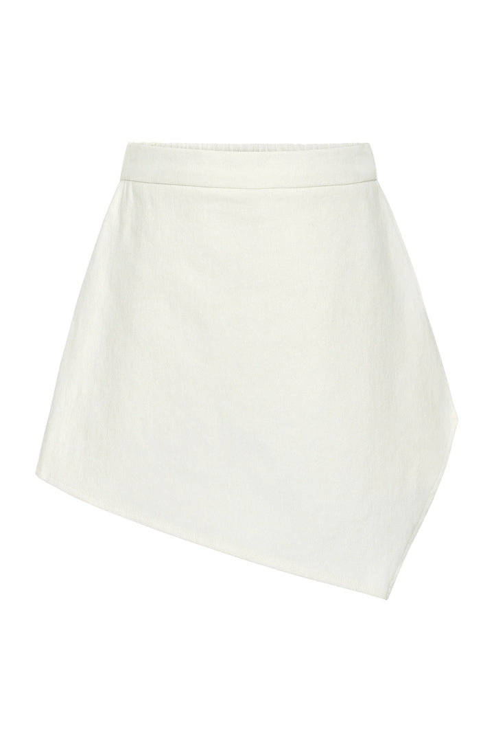 Alden Off White Denim Skort