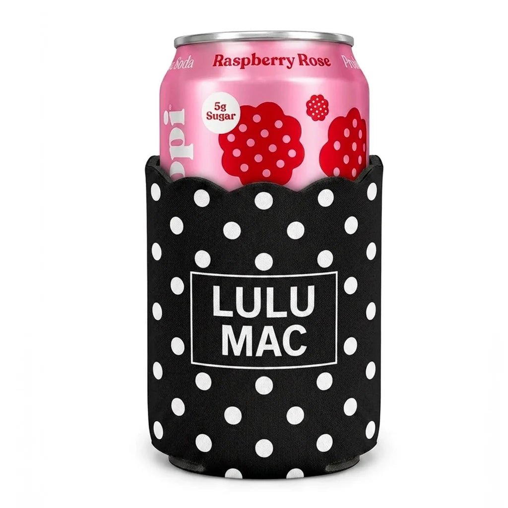 Lulu Mac Polka Dot Koozie