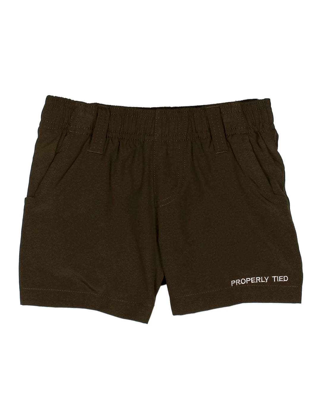 Boys Olive Pintail Short