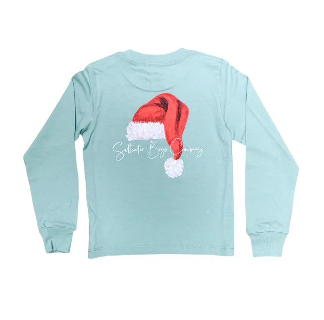 LS Santa's Hat Graphic Tee