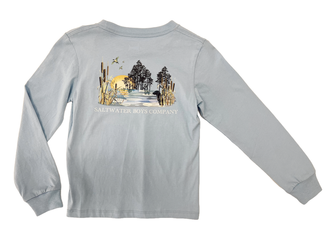 Marsh Scene LS Graphic Tee