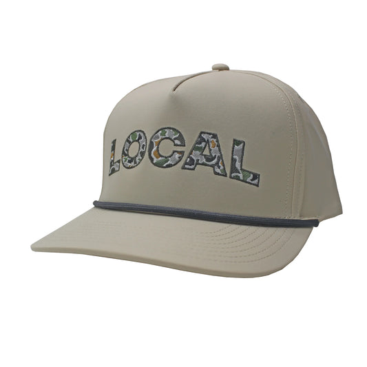 Local Girl Camo Rope Hat
