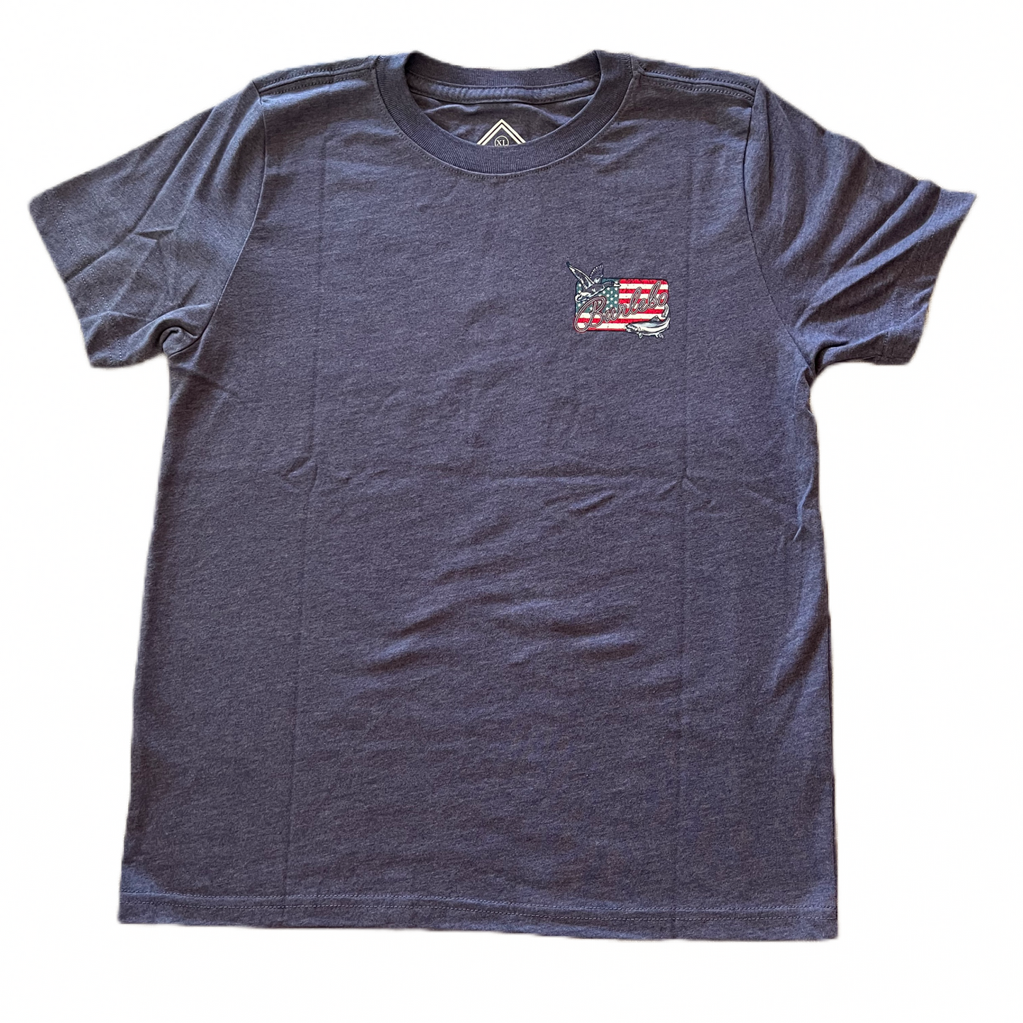 Youth American Flag Patch Tee