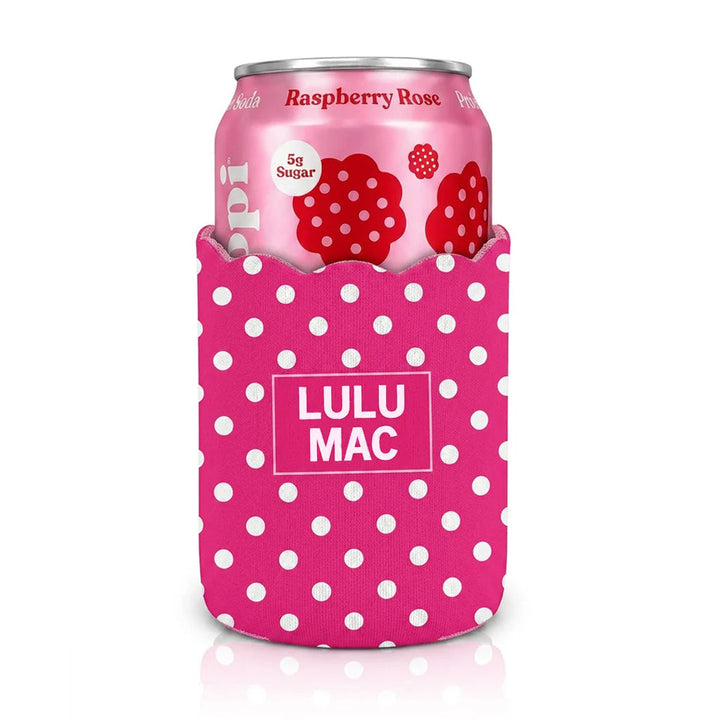 Lulu Mac Polka Dot Koozie
