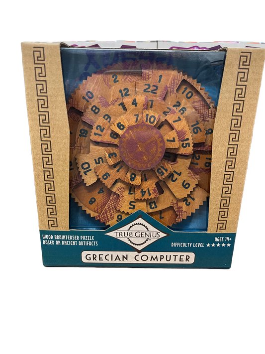 True Genius Grecian Computer Puzzle