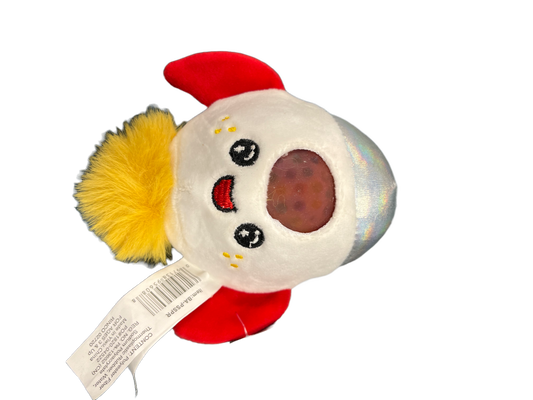 Space Rocket Squeezy Bead Plush