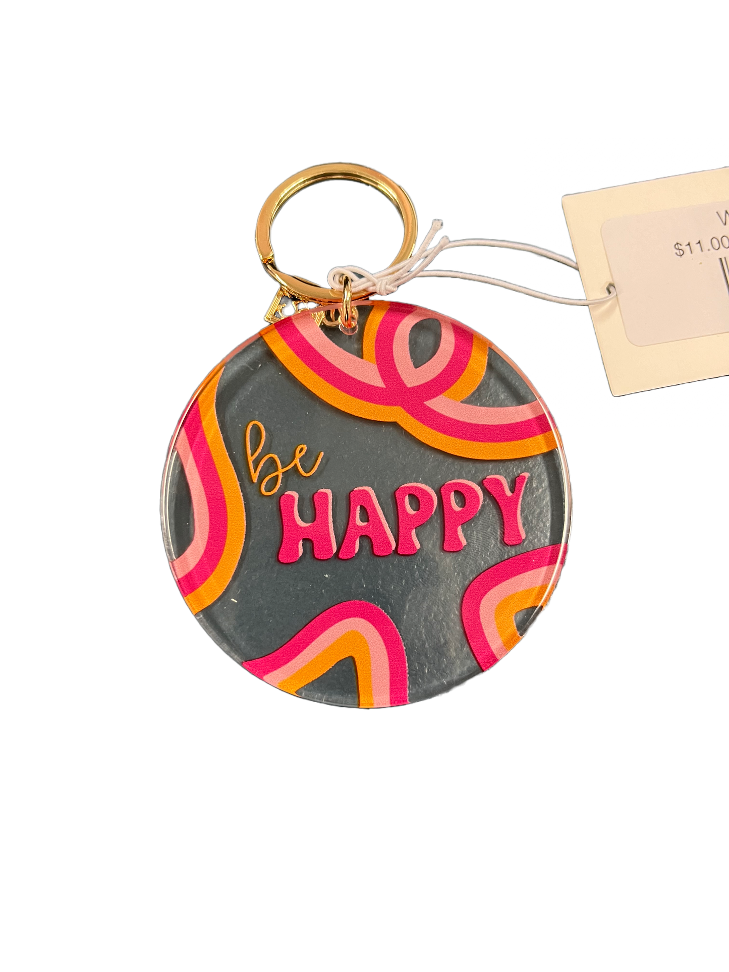 Be Happy Keychain