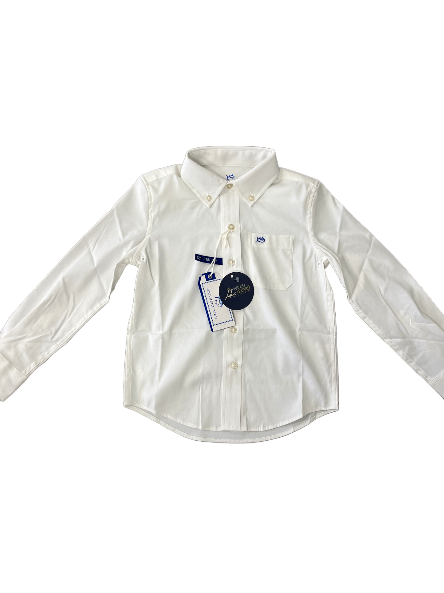 LS White Oxford Shirt