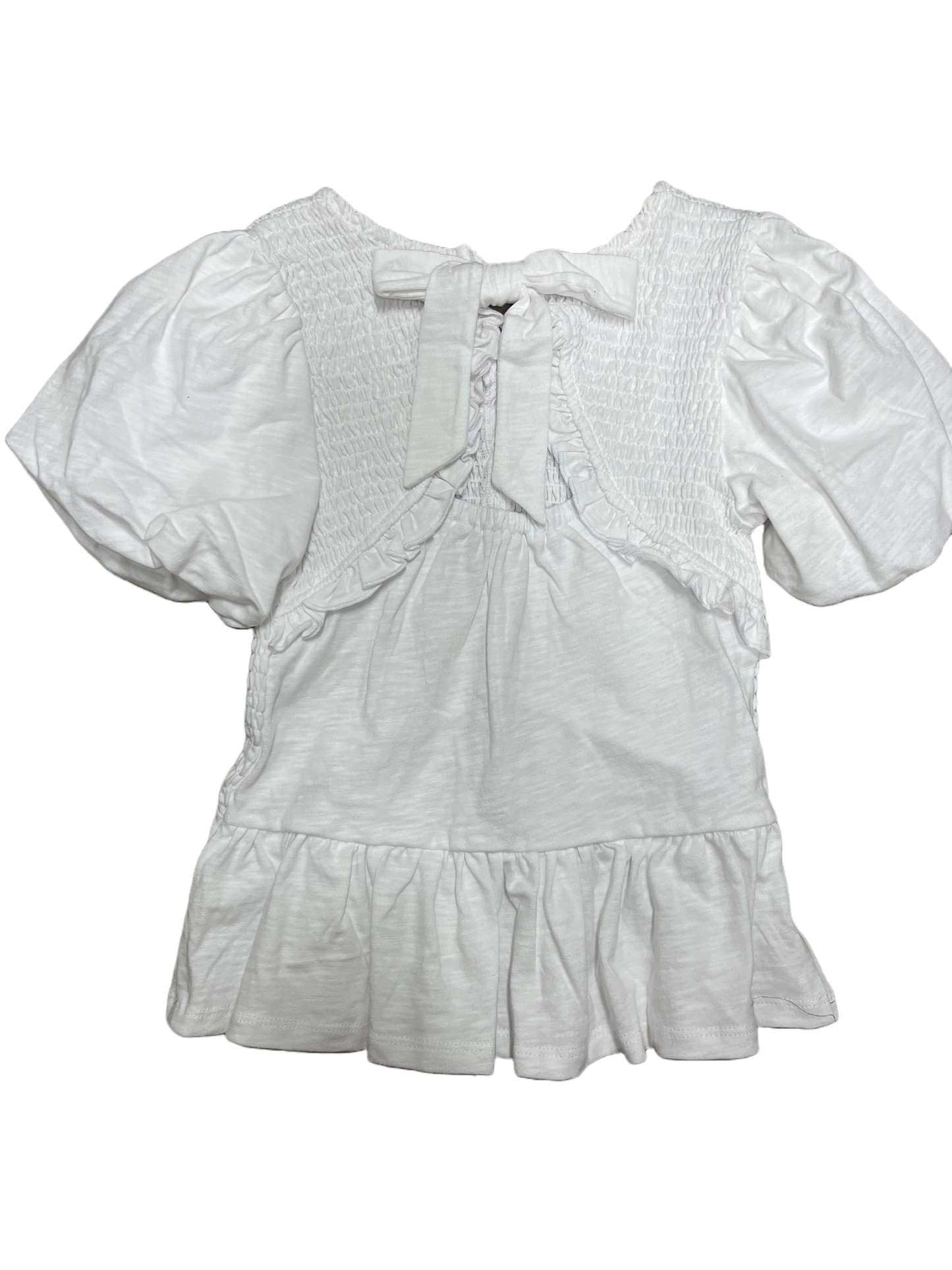 Smocked Tie Back Top