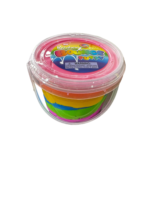 Rainbow Bouncy Putty