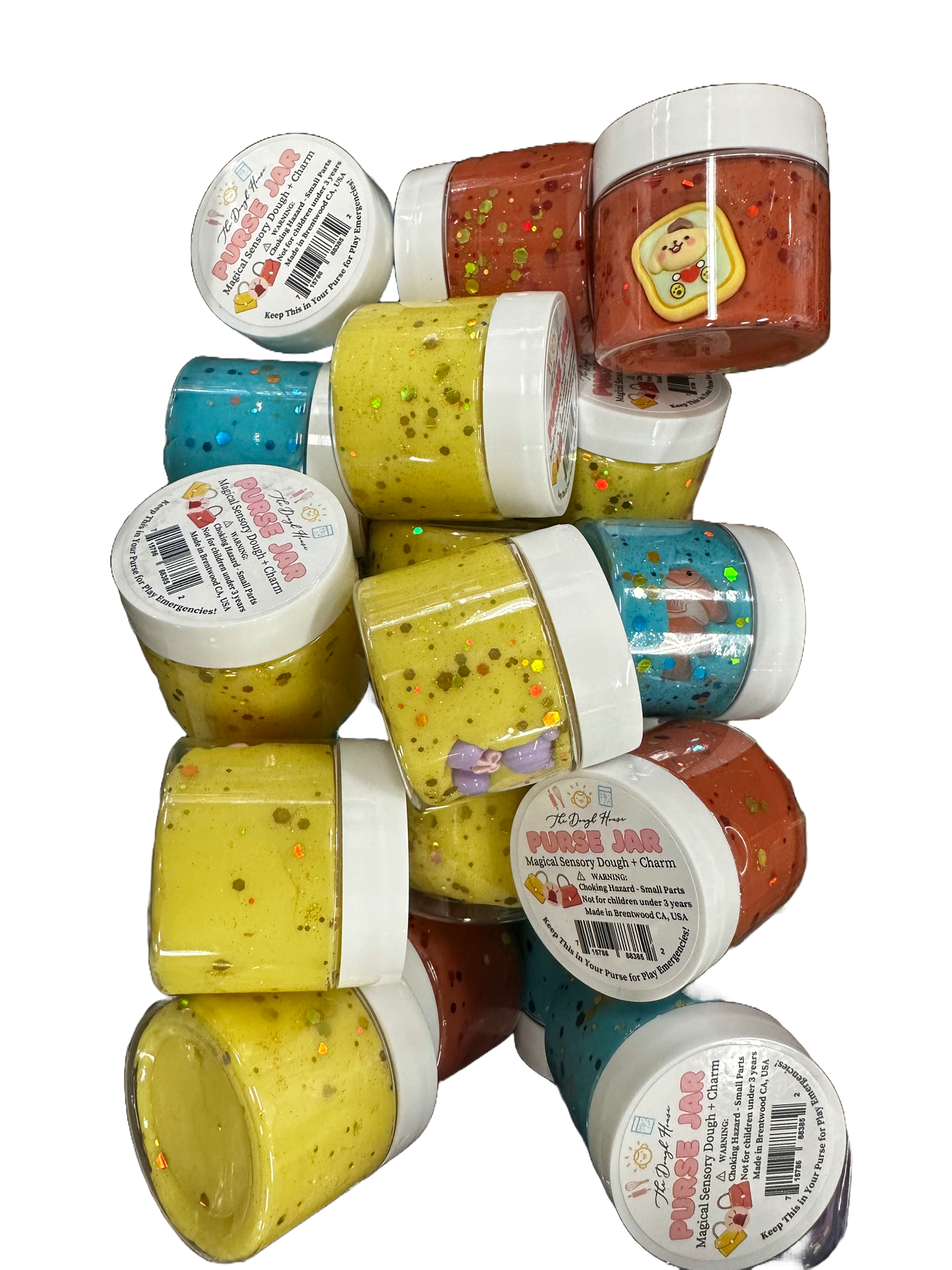 Purse Jar Minis- Primary Colors