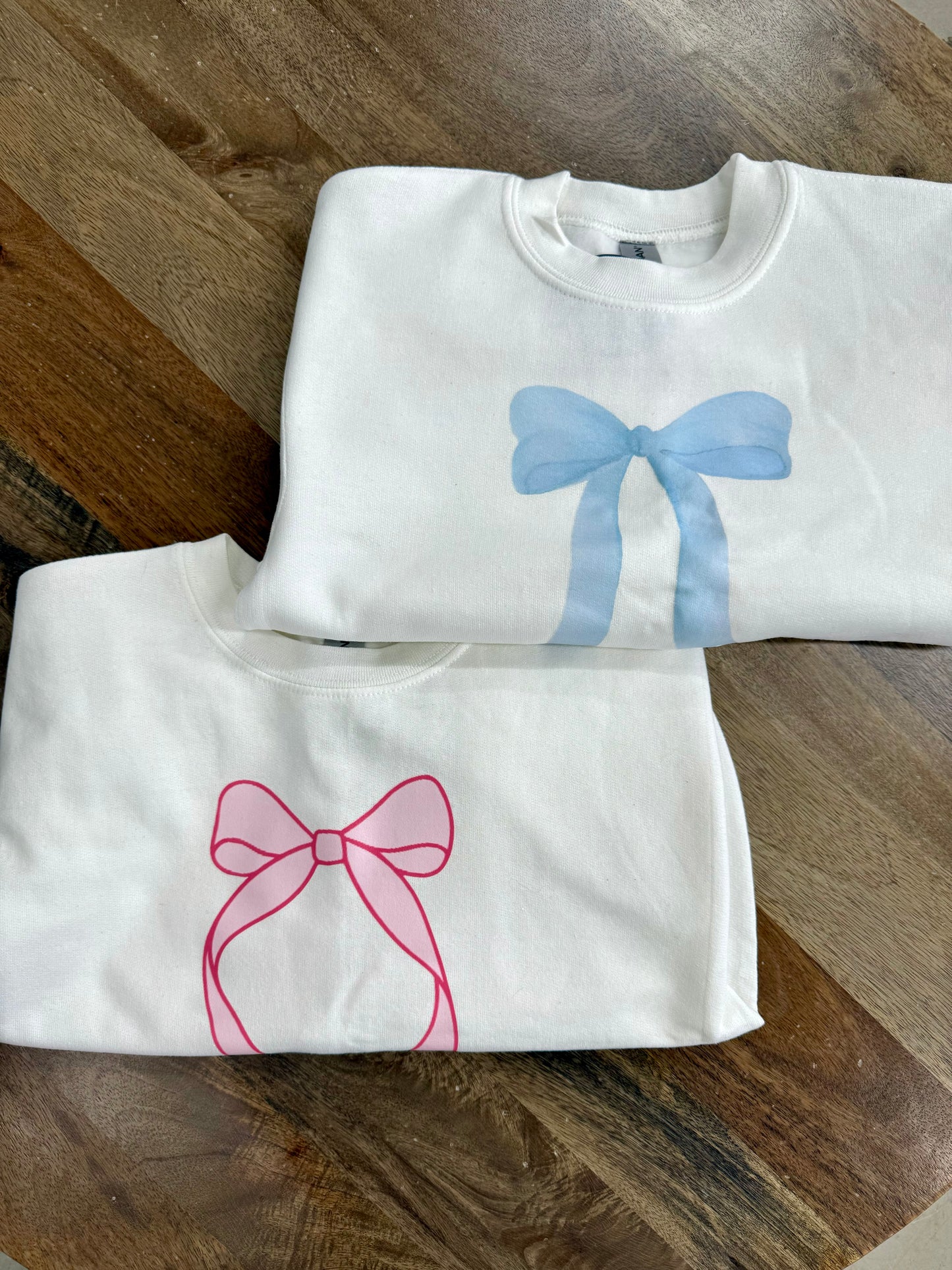 Bow Sweatshirts