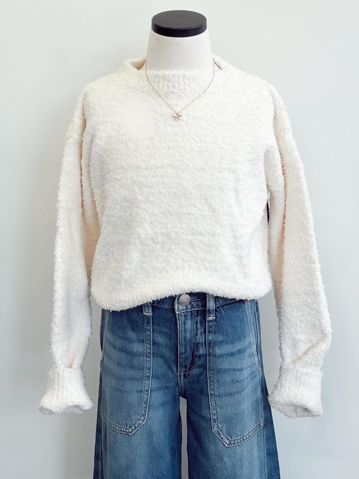 Sherpa Crew Neck Sweater