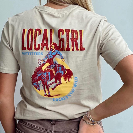 Local Girl Stay Wild Tee