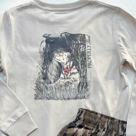 Boys Mossy Oak Lab Tee