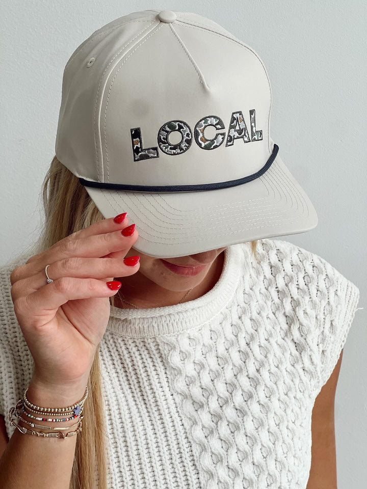 Local Girl Camo Rope Hat