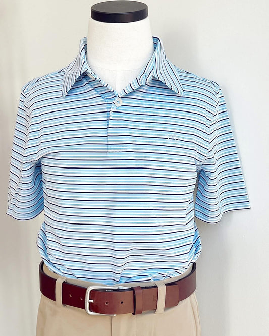 Driver Oyster Creek Stripe Polo