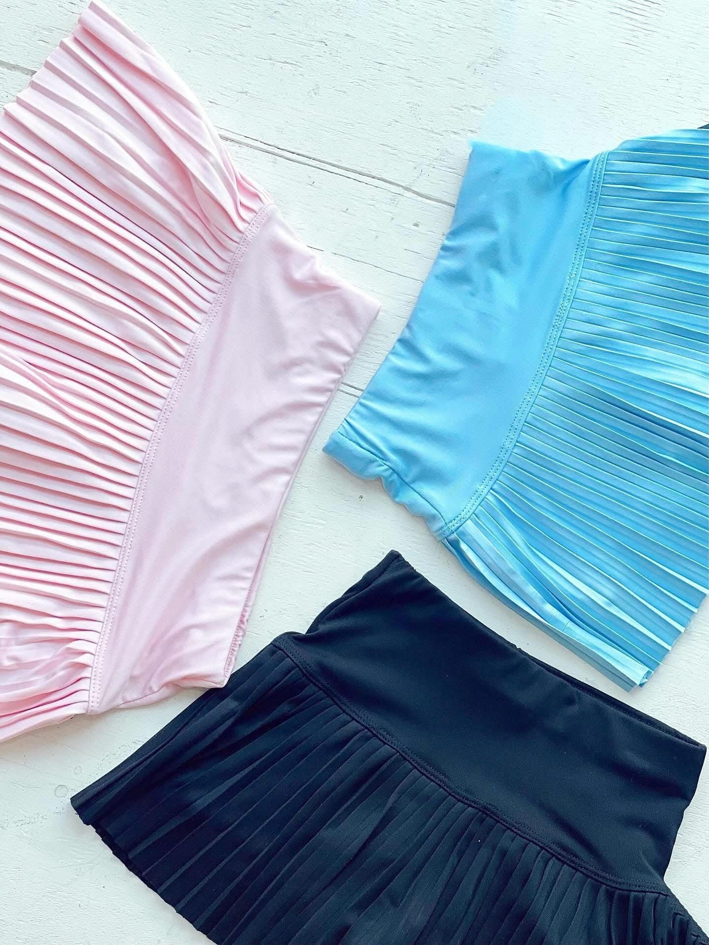 Pleated Skort