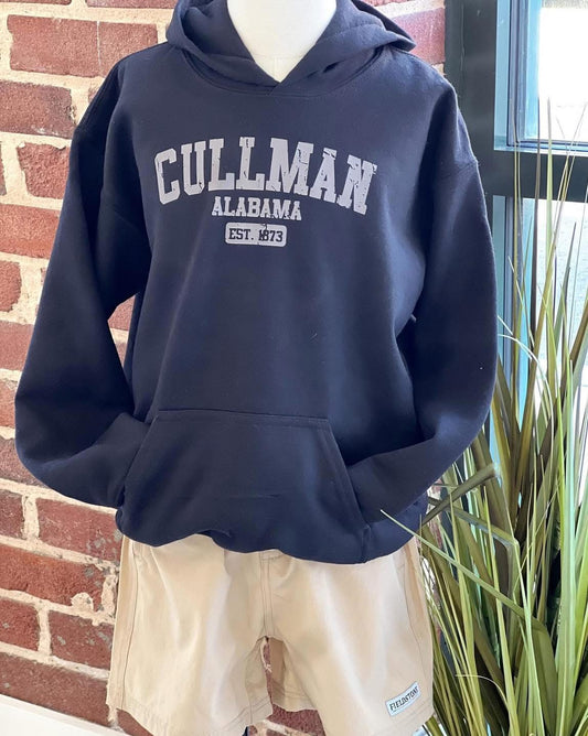 Black Hooded Cullman Sweatshirt