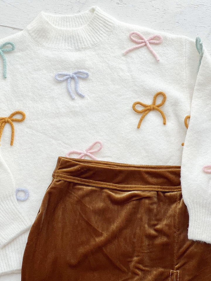 Knit Velvet Skort