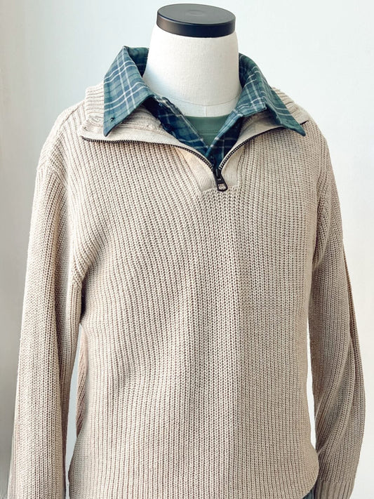 Quarter Zip Sweater