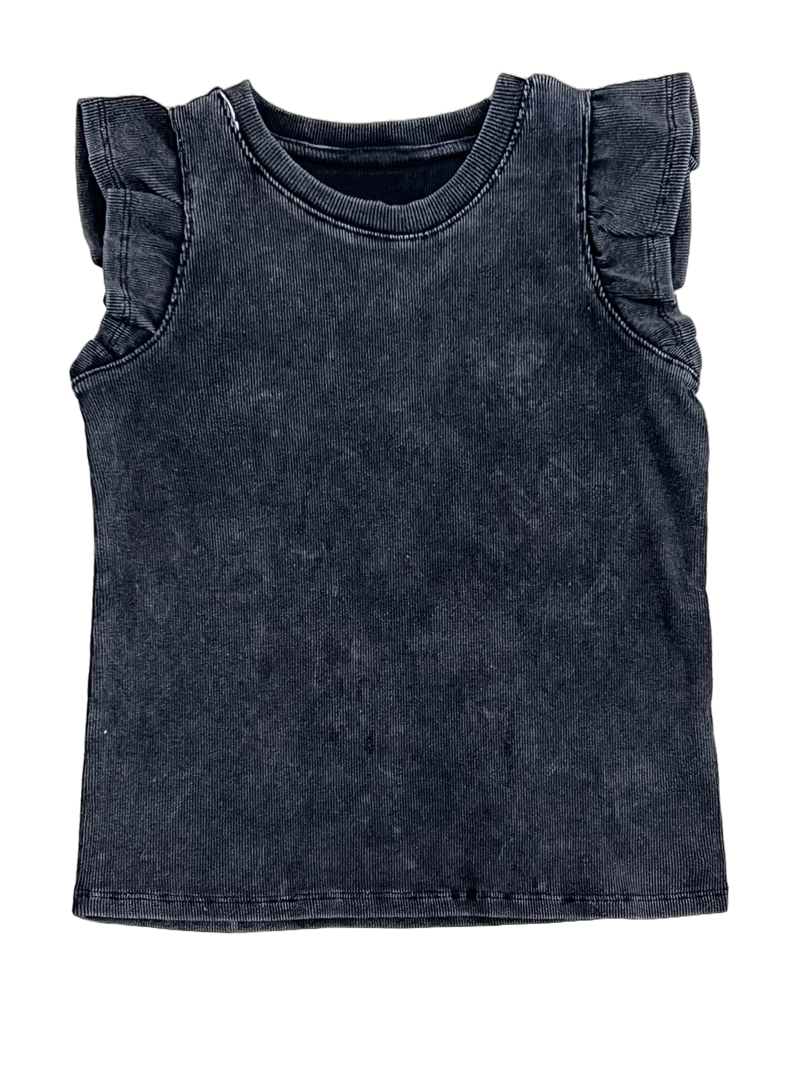 Washed Ribbed Knit Tank – Wren + Revel