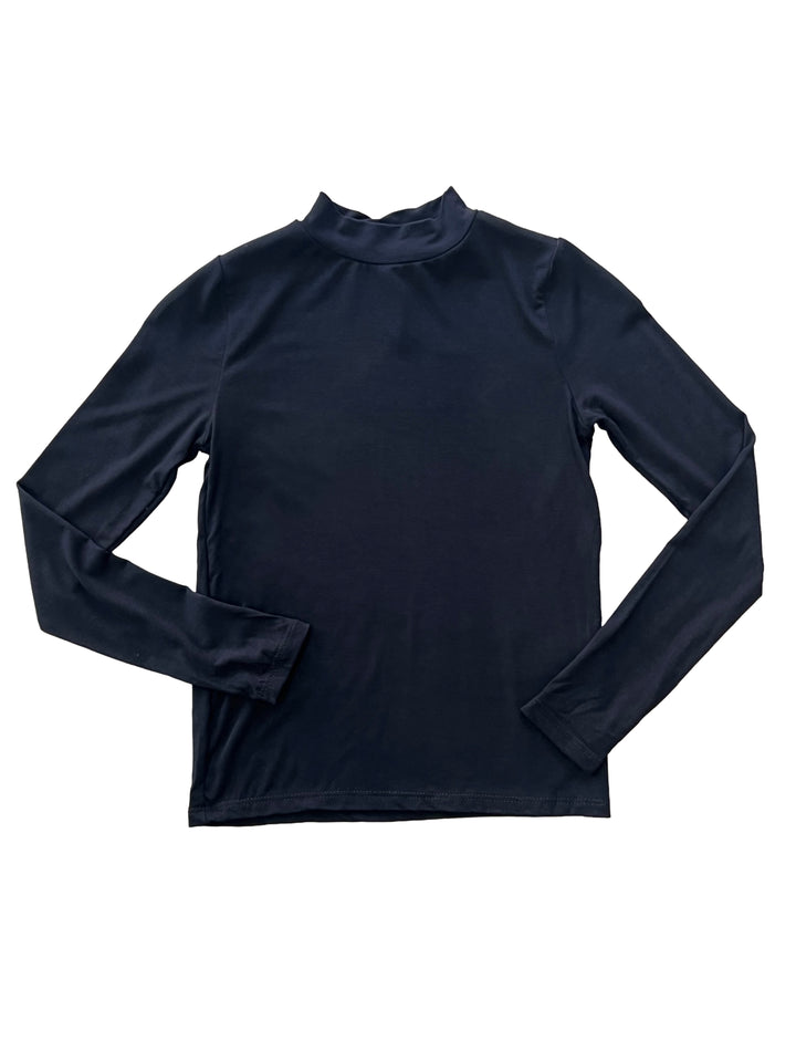Mock Long Knit Top