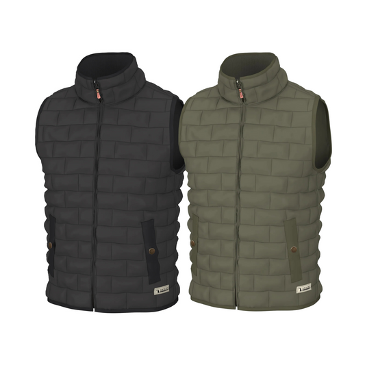 Brick Quilted Vest
