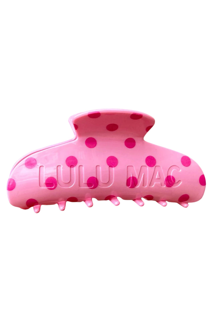 Lulu Mac Polka Dot Claw Clip