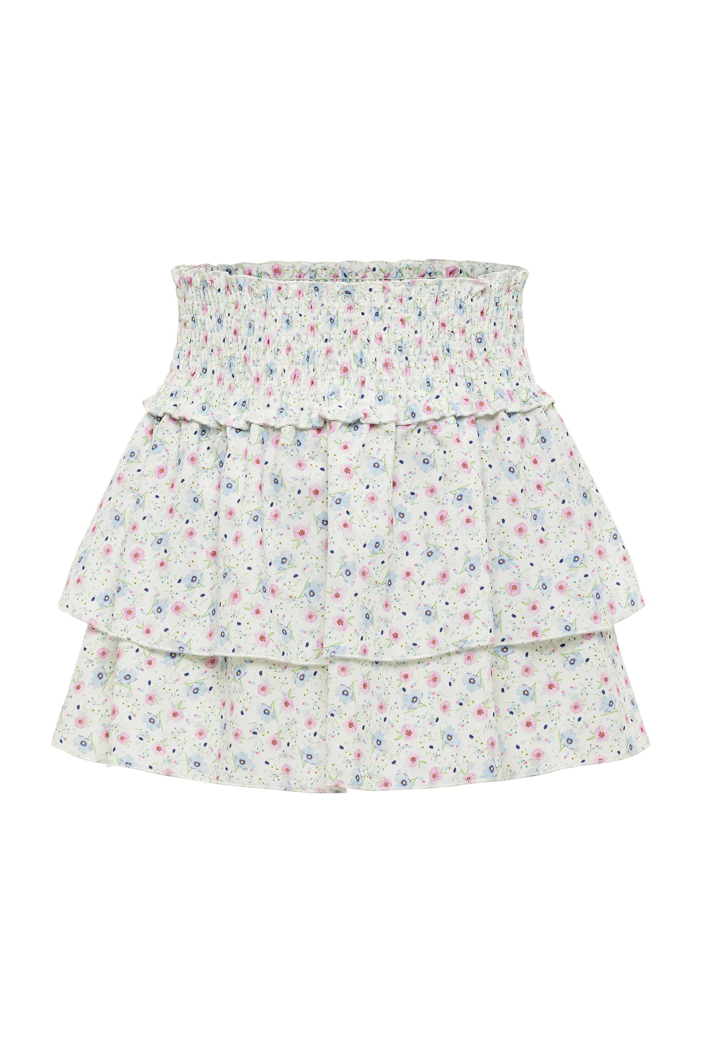 Scottie Skirt Pink & Blue Floral