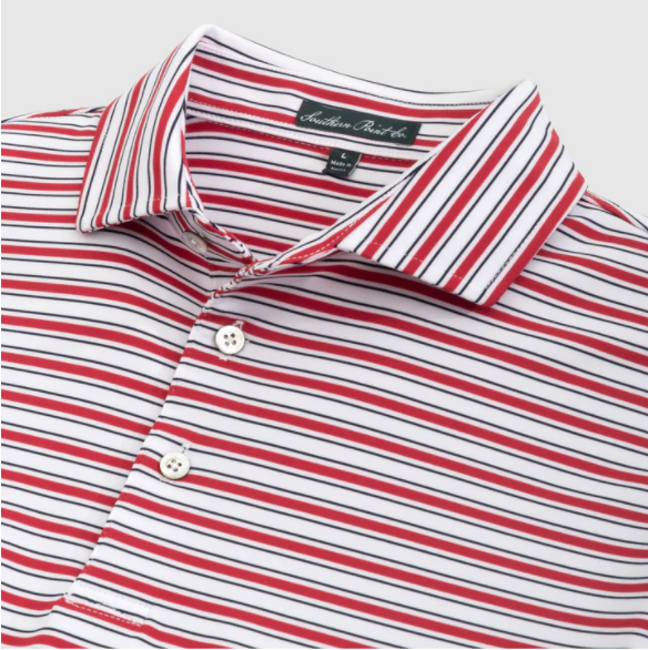 Youth Pro Stripe Performance Polo