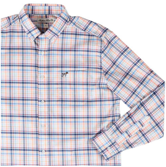 Youth Hadley Stretch Shirt - Portside Plaid