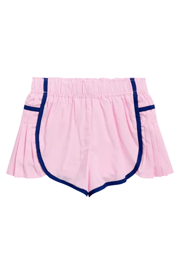 Girls Athletic Pleated Shorts