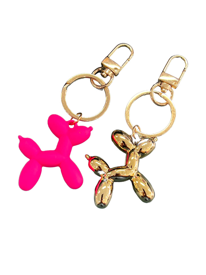 Balloon Dog Keychain/Bag Charm
