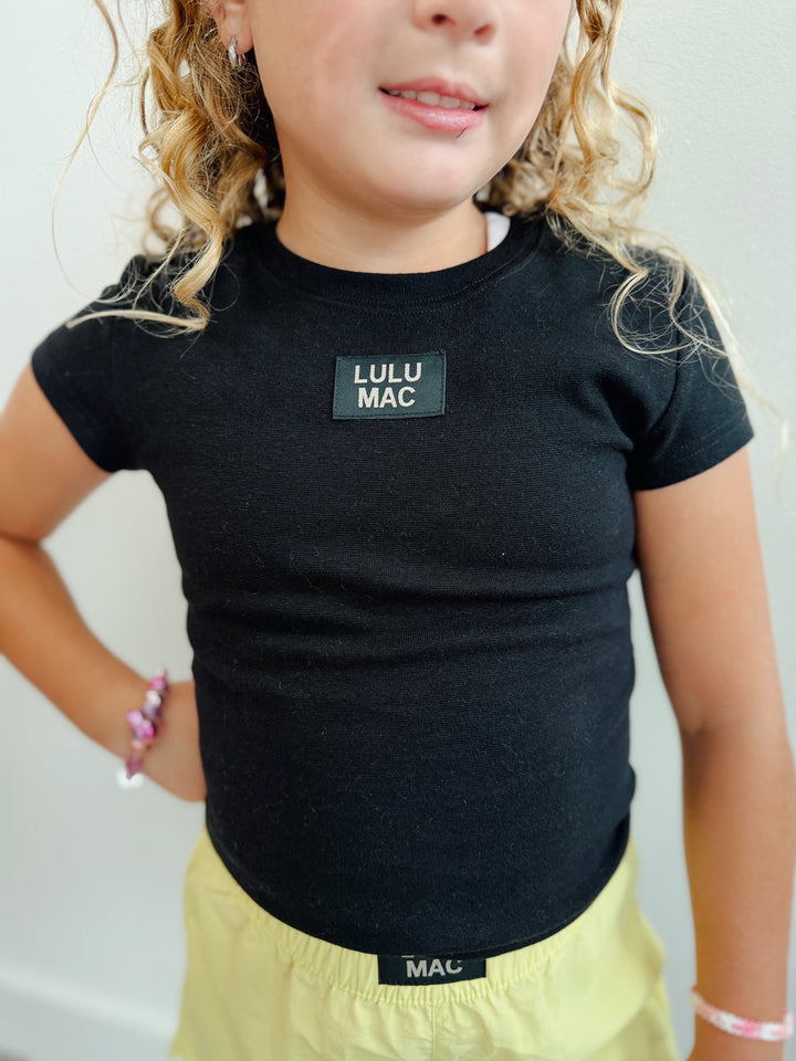Girls Lulu Mac Baby Doll Tee