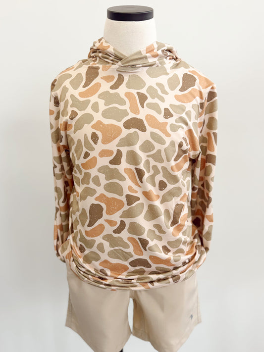 Youth Venado Camo Perf Hoodie