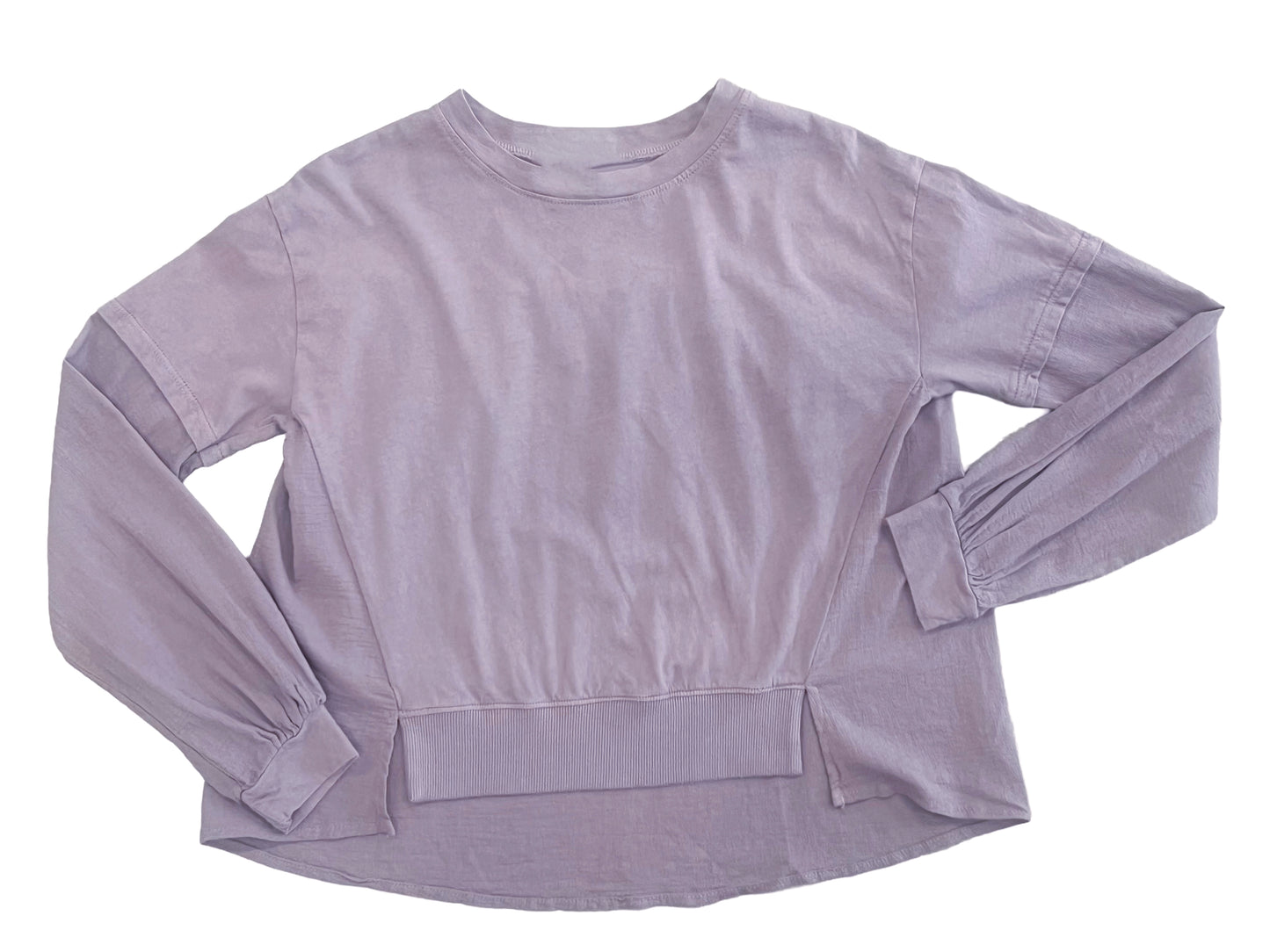 Cotton Gauze Mixed Media Top