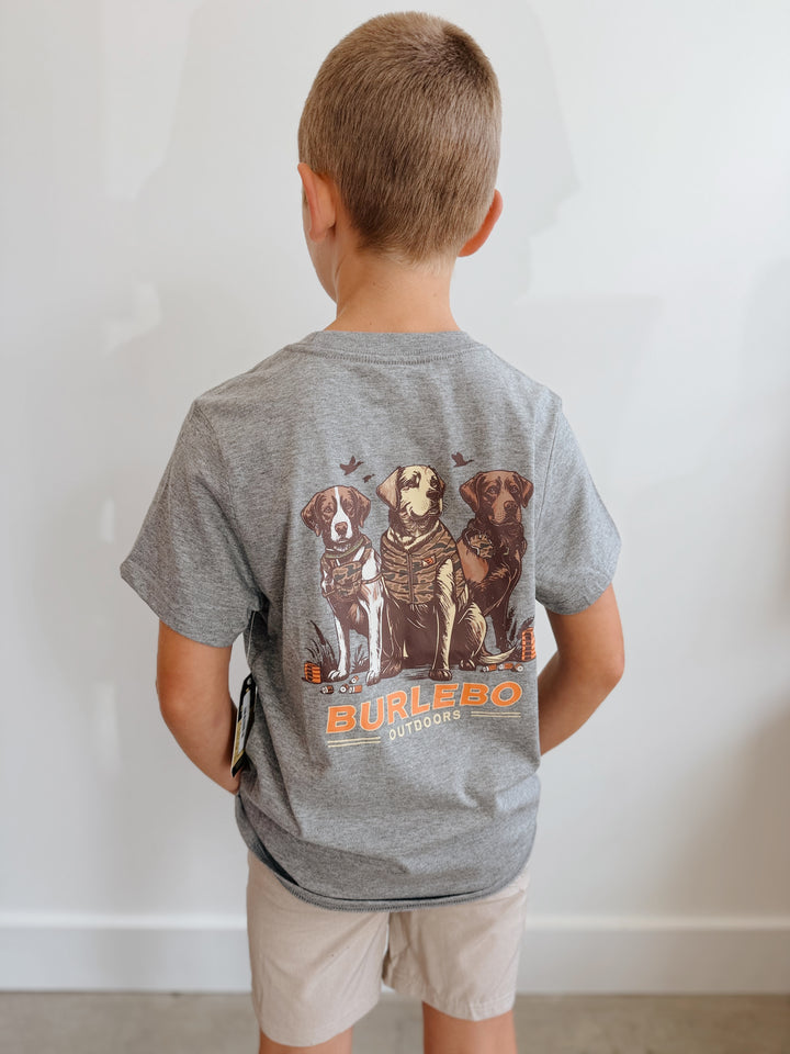 Youth Camo Duck Dogs Tee